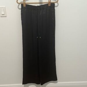 Tommy Bahama Midnight Sea Satin Easy Pant - black - size XS
